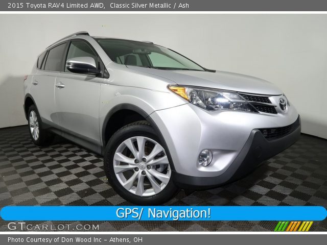 2015 Toyota RAV4 Limited AWD in Classic Silver Metallic