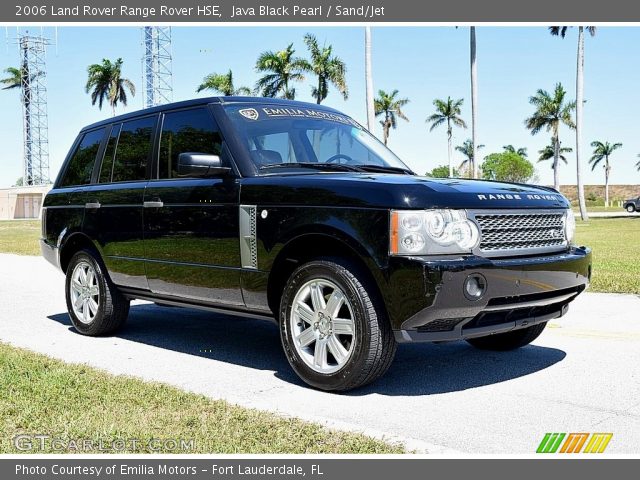 2006 Land Rover Range Rover HSE in Java Black Pearl
