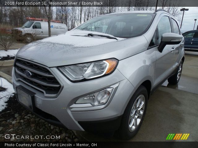 2018 Ford EcoSport SE in Moondust Silver