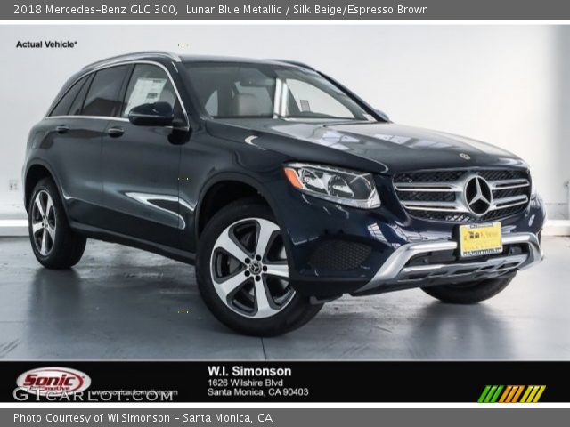 2018 Mercedes-Benz GLC 300 in Lunar Blue Metallic