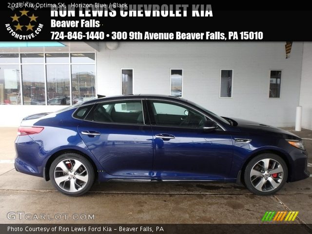 2018 Kia Optima SX in Horizon Blue