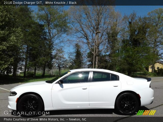 2018 Dodge Charger SXT in White Knuckle