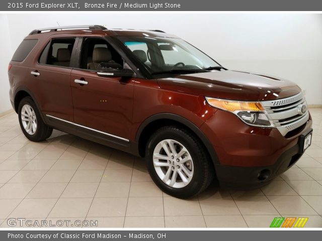 2015 Ford Explorer XLT in Bronze Fire