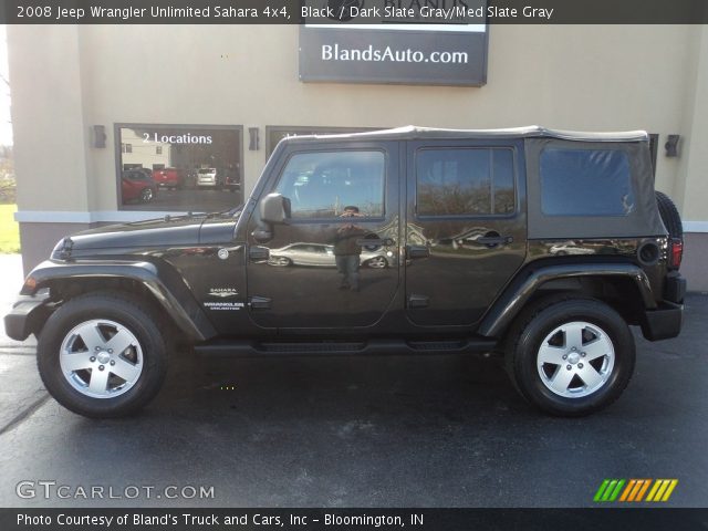 2008 Jeep Wrangler Unlimited Sahara 4x4 in Black