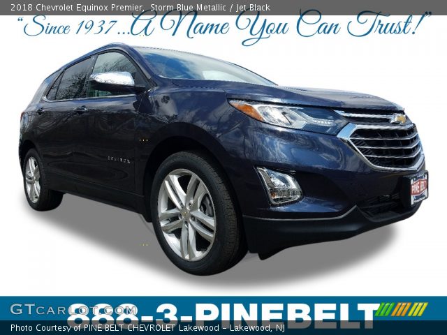 2018 Chevrolet Equinox Premier in Storm Blue Metallic
