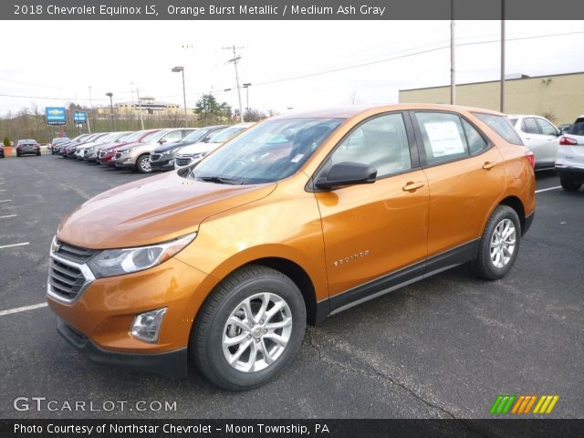 2018 Chevrolet Equinox LS in Orange Burst Metallic