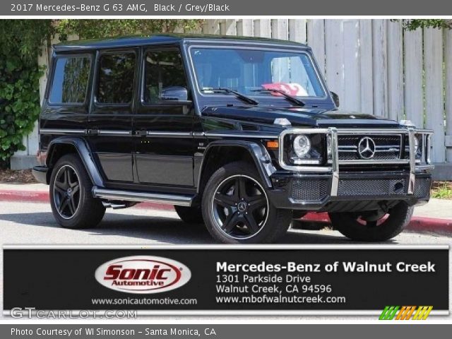 2017 Mercedes-Benz G 63 AMG in Black