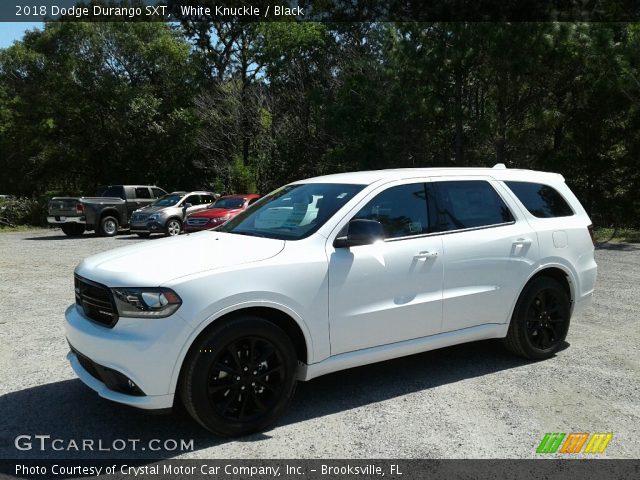 2018 Dodge Durango SXT in White Knuckle