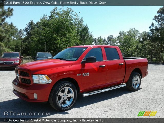 2018 Ram 1500 Express Crew Cab in Flame Red