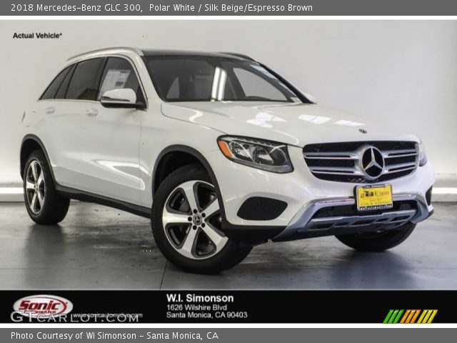 2018 Mercedes-Benz GLC 300 in Polar White
