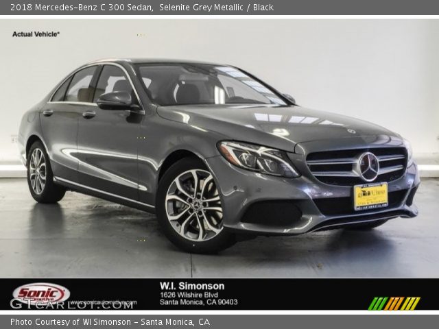 2018 Mercedes-Benz C 300 Sedan in Selenite Grey Metallic