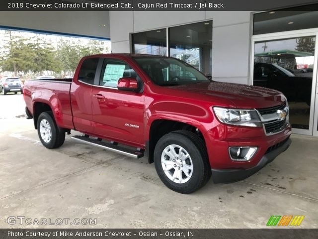 2018 Chevrolet Colorado LT Extended Cab in Cajun Red Tintcoat