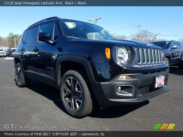 2018 Jeep Renegade Latitude 4x4 in Black