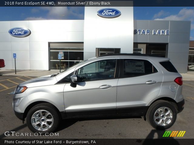 2018 Ford EcoSport SE 4WD in Moondust Silver
