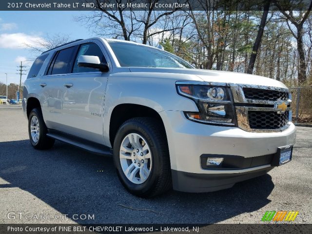 2017 Chevrolet Tahoe LT 4WD in Silver Ice Metallic