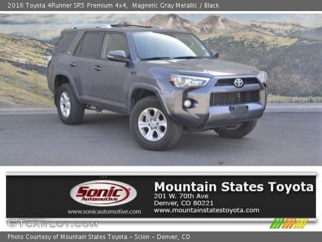 2016 Toyota 4Runner SR5 Premium 4x4 in Magnetic Gray Metallic