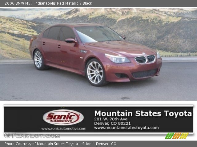 2006 BMW M5  in Indianapolis Red Metallic