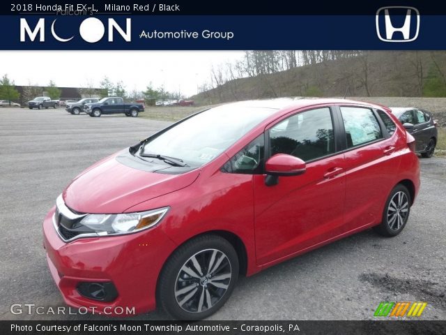 2018 Honda Fit EX-L in Milano Red