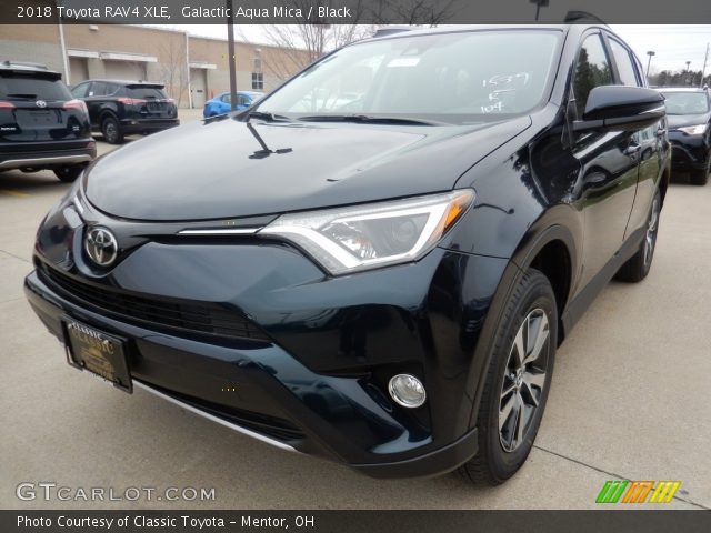 2018 Toyota RAV4 XLE in Galactic Aqua Mica