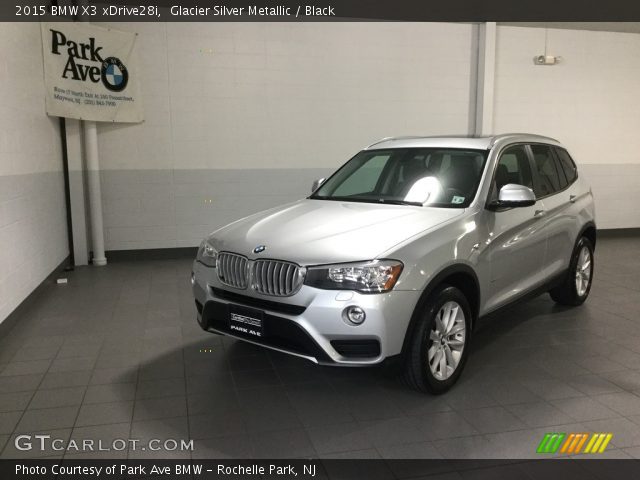 2015 BMW X3 xDrive28i in Glacier Silver Metallic