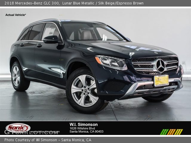 2018 Mercedes-Benz GLC 300 in Lunar Blue Metallic