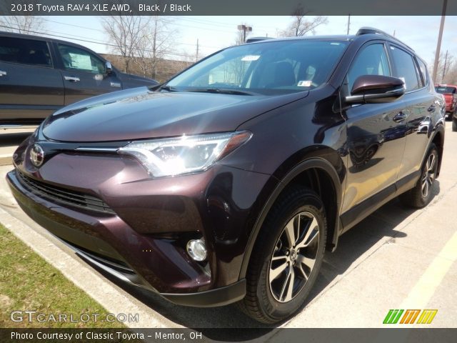 2018 Toyota RAV4 XLE AWD in Black