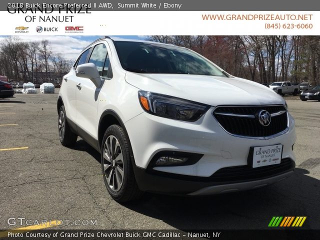 2018 Buick Encore Preferred II AWD in Summit White