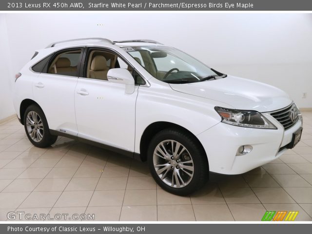 2013 Lexus RX 450h AWD in Starfire White Pearl