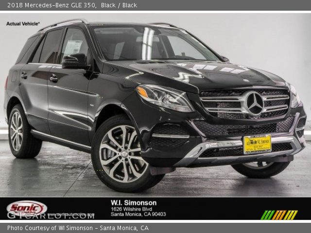 2018 Mercedes-Benz GLE 350 in Black