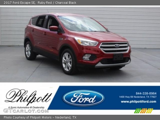 2017 Ford Escape SE in Ruby Red