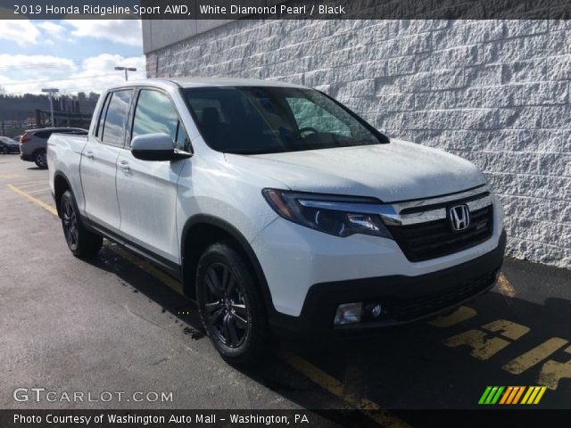 2019 Honda Ridgeline Sport AWD in White Diamond Pearl