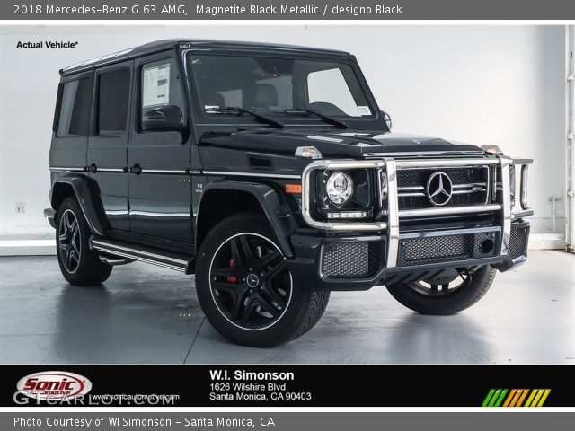 2018 Mercedes-Benz G 63 AMG in Magnetite Black Metallic