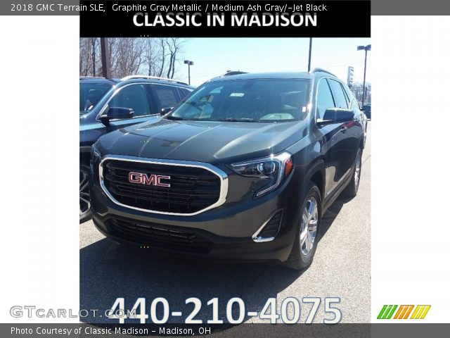 2018 GMC Terrain SLE in Graphite Gray Metallic