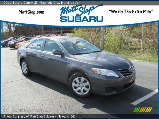 2011 Toyota Camry LE in Magnetic Gray Metallic