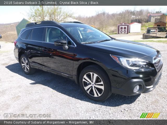 2018 Subaru Outback 2.5i Limited in Crystal Black Silica