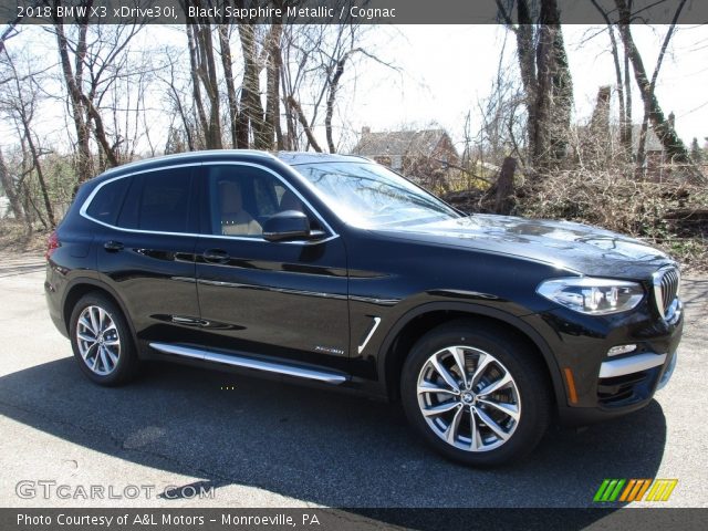 2018 BMW X3 xDrive30i in Black Sapphire Metallic