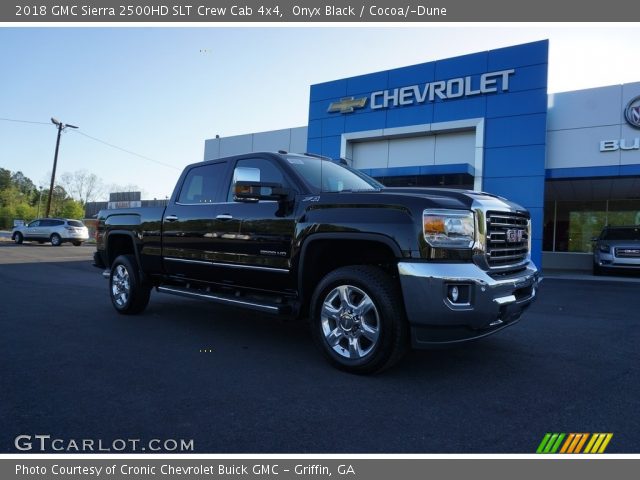 2018 GMC Sierra 2500HD SLT Crew Cab 4x4 in Onyx Black