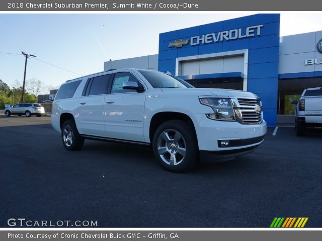 2018 Chevrolet Suburban Premier in Summit White