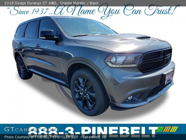 2018 Dodge Durango GT AWD in Granite Metallic