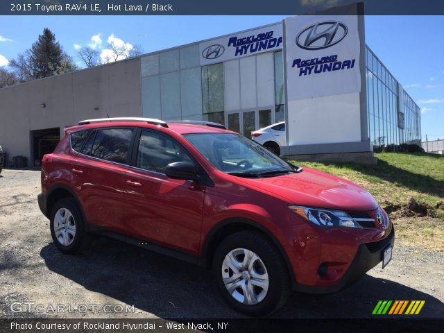 2015 Toyota RAV4 LE in Hot Lava