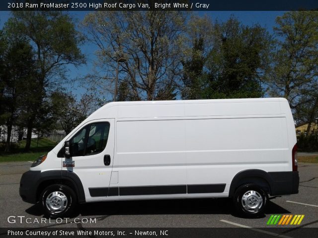 2018 Ram ProMaster 2500 High Roof Cargo Van in Bright White
