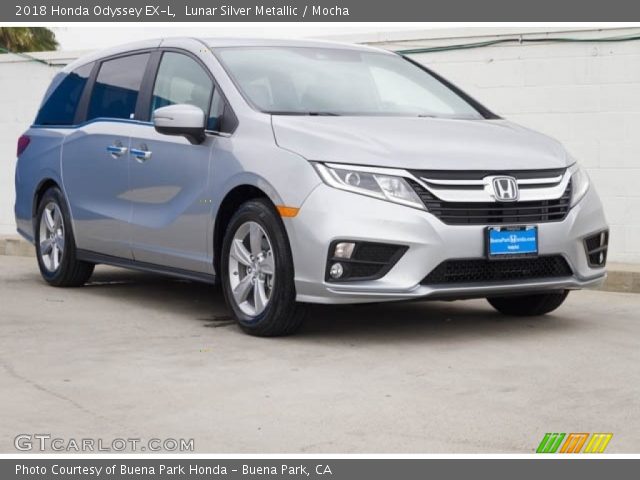 2018 Honda Odyssey EX-L in Lunar Silver Metallic