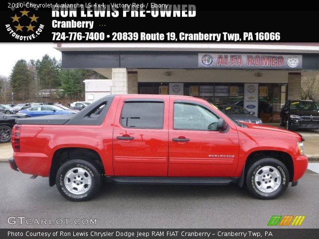 2010 Chevrolet Avalanche LS 4x4 in Victory Red