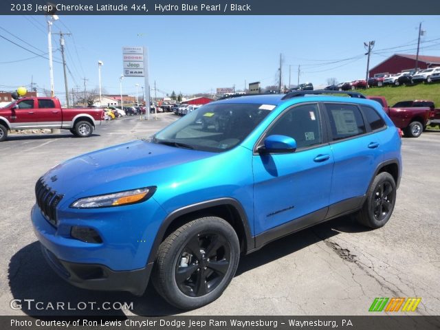 2018 Jeep Cherokee Latitude 4x4 in Hydro Blue Pearl