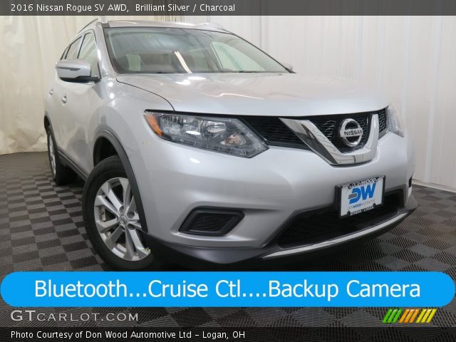 2016 Nissan Rogue SV AWD in Brilliant Silver