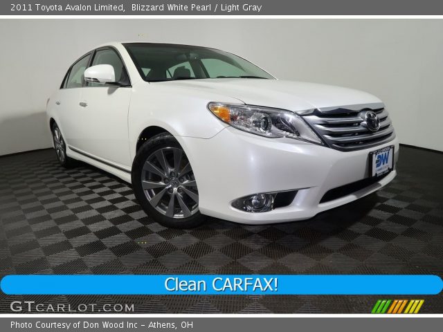 2011 Toyota Avalon Limited in Blizzard White Pearl