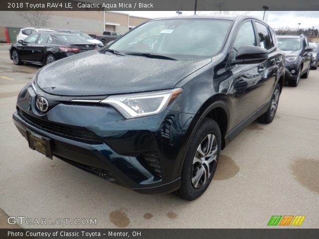 2018 Toyota RAV4 LE in Galactic Aqua Mica