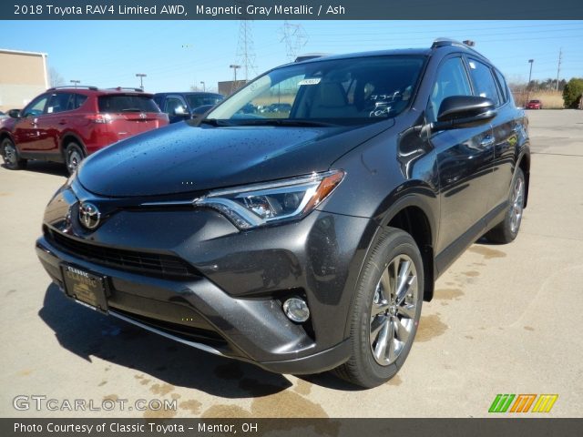 2018 Toyota RAV4 Limited AWD in Magnetic Gray Metallic