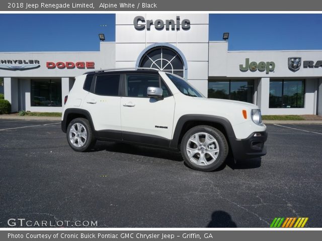 2018 Jeep Renegade Limited in Alpine White