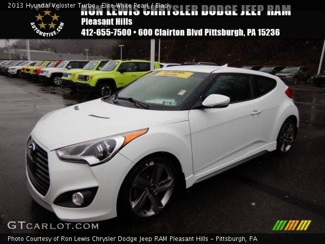 2013 Hyundai Veloster Turbo in Elite White Pearl